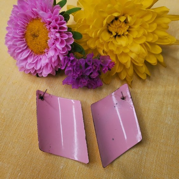 Pink Diamond Earrings Pinkearrings - Picture 2 of 2